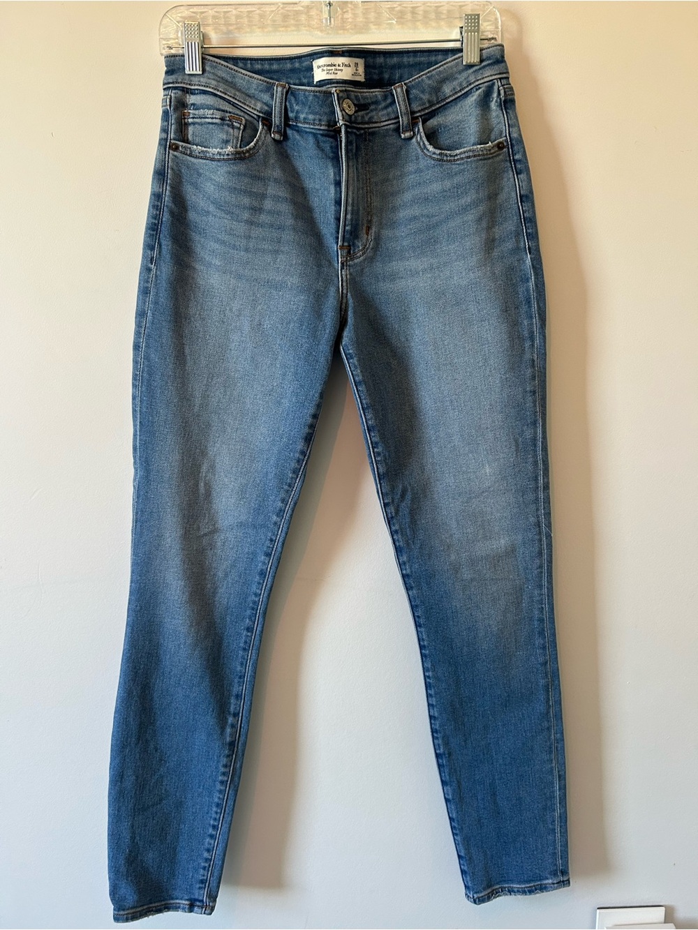 Abercrombie & Fitch Light Blue Skinny Jeans